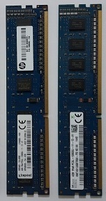 Barrettes RAM DDR3 4Go Bureau