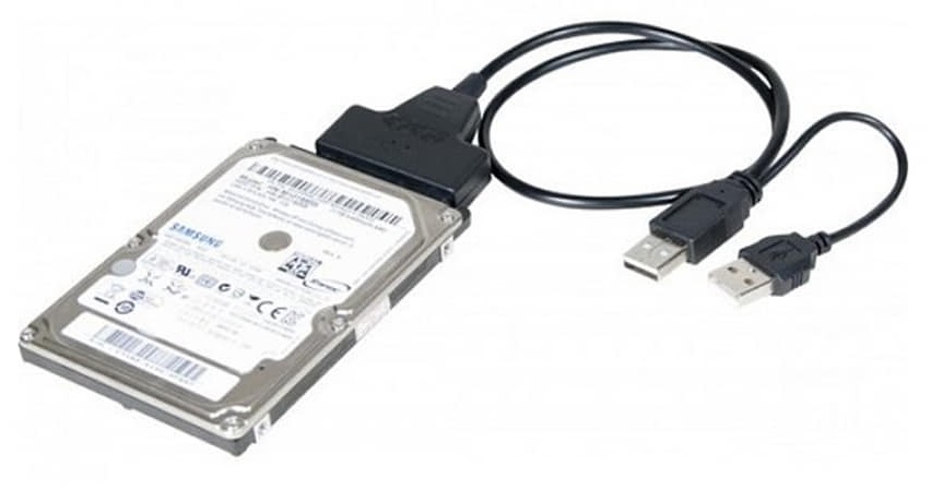 Adaptateur USB 2.0 vers SATA 2.5" et 3.5" — photo 2