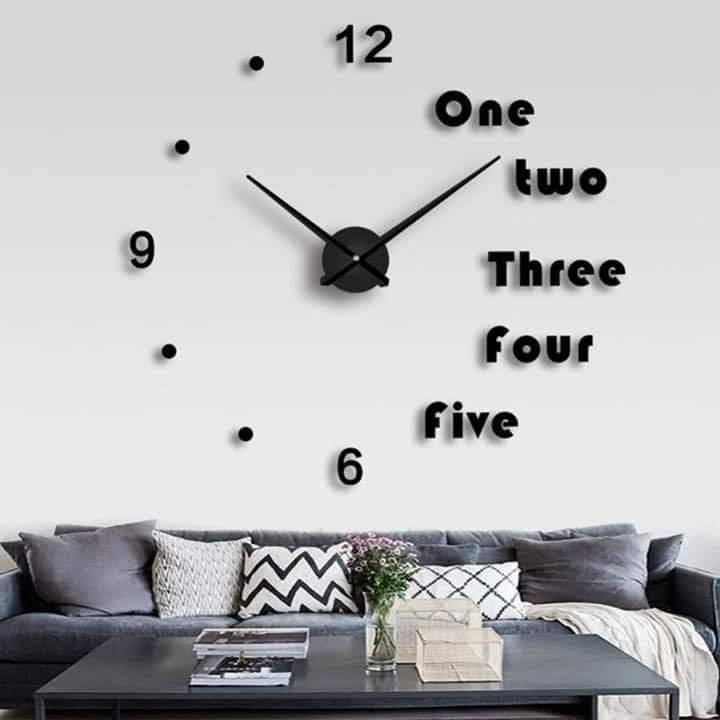 Horloge Murale 3D