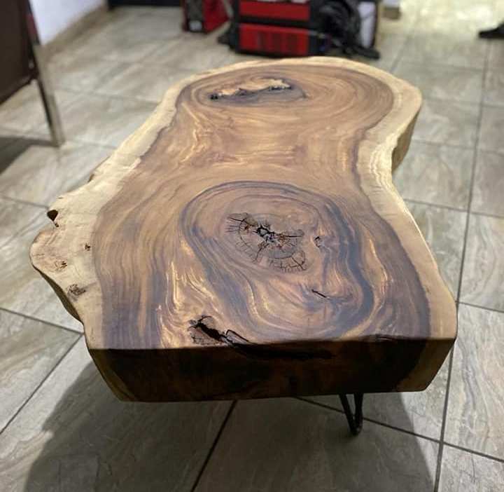 TABLES Basse en Tronc d'Arbre YACANZA