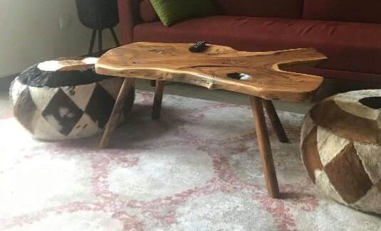 TABLES Basse en Tronc d'Arbre — photo 3