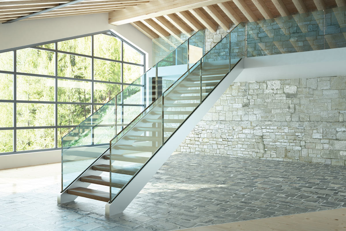 REMPE D'ESCALIER VERRE  ABIDJAN — photo 2