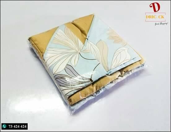 Draps 100 % Coton Glacé - 3 Places — photo 8