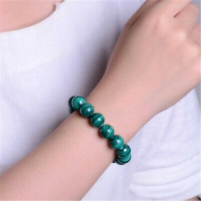 Bracelet en  Pierres Malachite
