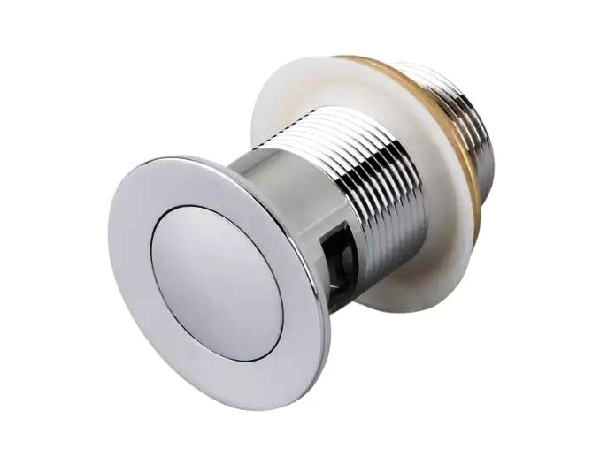 Siphon de lavabo en poussoir D32