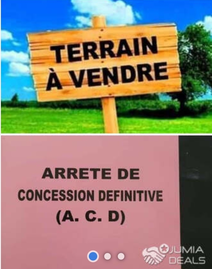 A vendre Baie des Milliardaires un parcelle de terrain d'une superficie de 10 hectares avec ACD