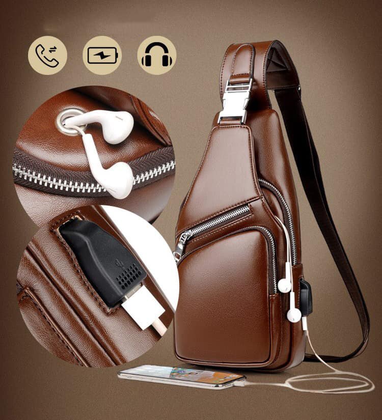 Sac en Bandoulière - Cuir — photo 6