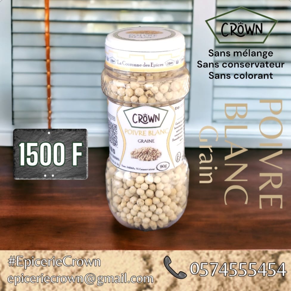 POIVRE BLANC GRAIN ET POUDRE — photo 2