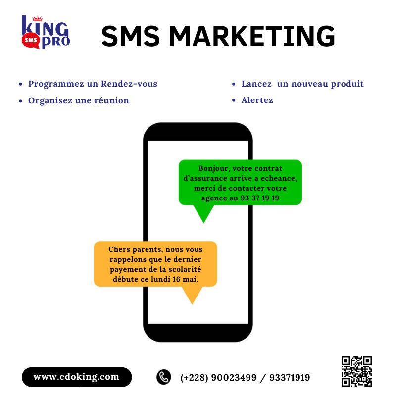 Optez pour le SMS Marketing