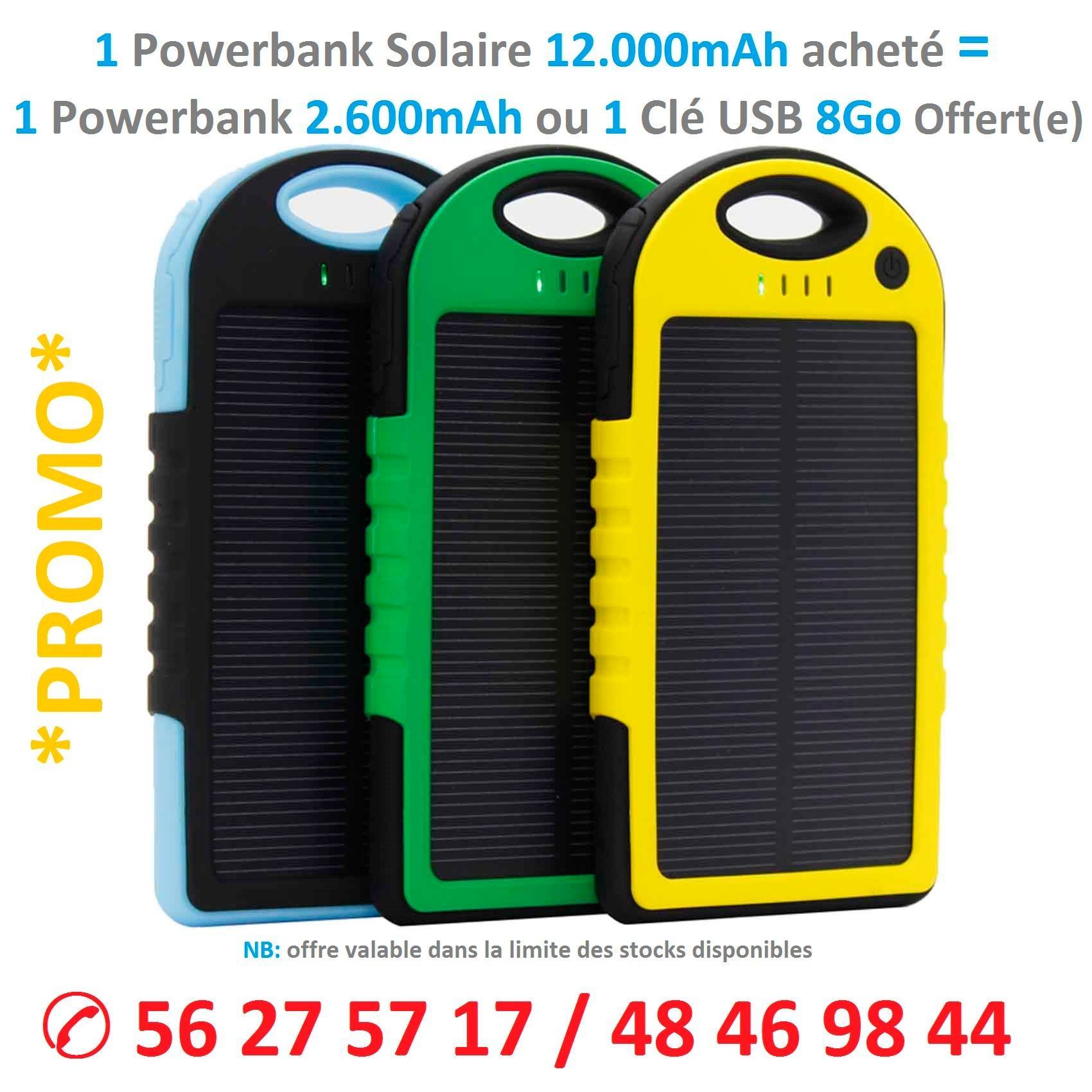 PowerBank Solaire