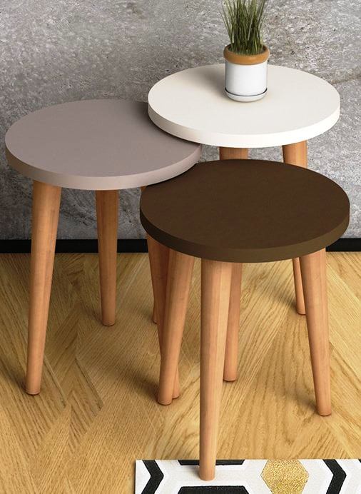 Ensemble de 3 Tables — photo 6