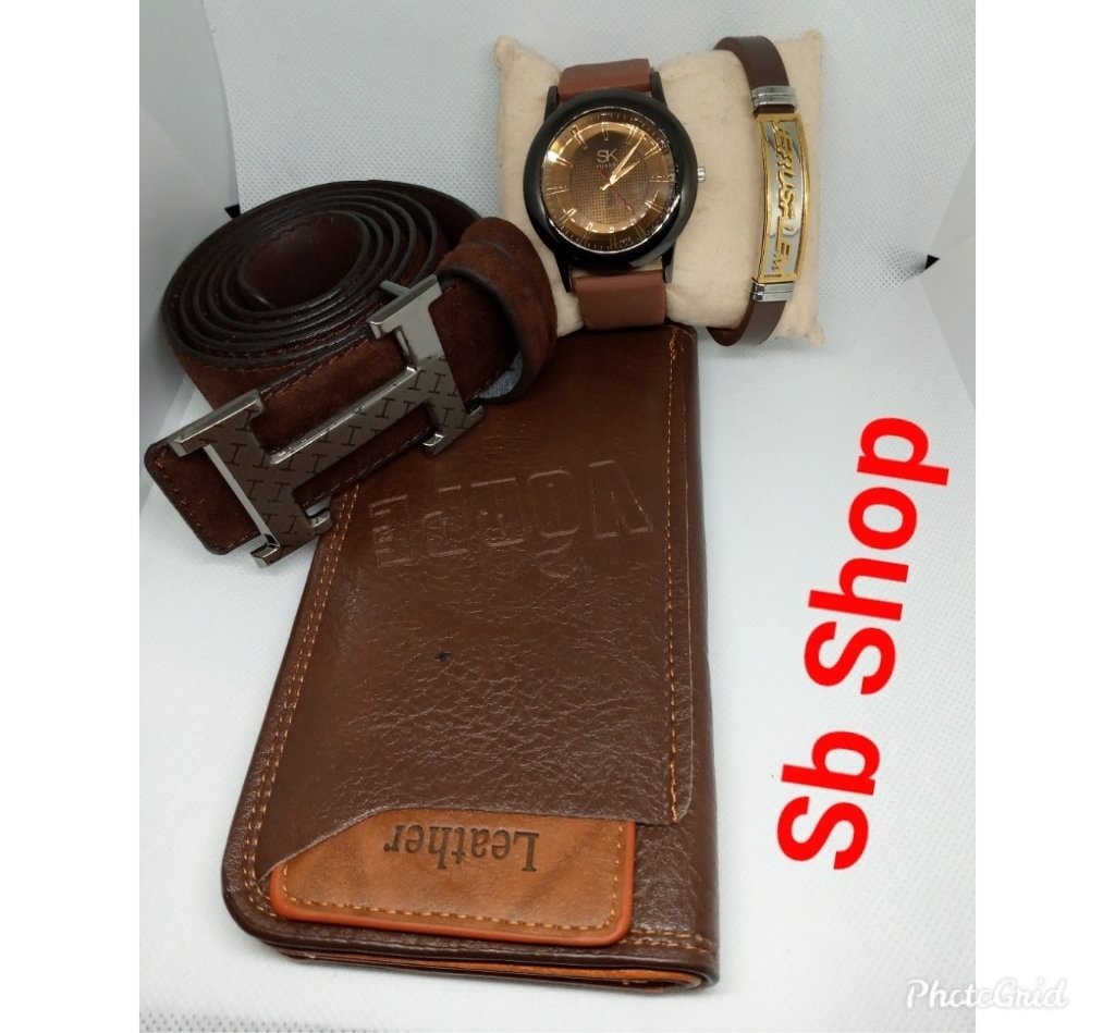 Ceinture, Porte Feuille, Bracelet et Montre — photo 7