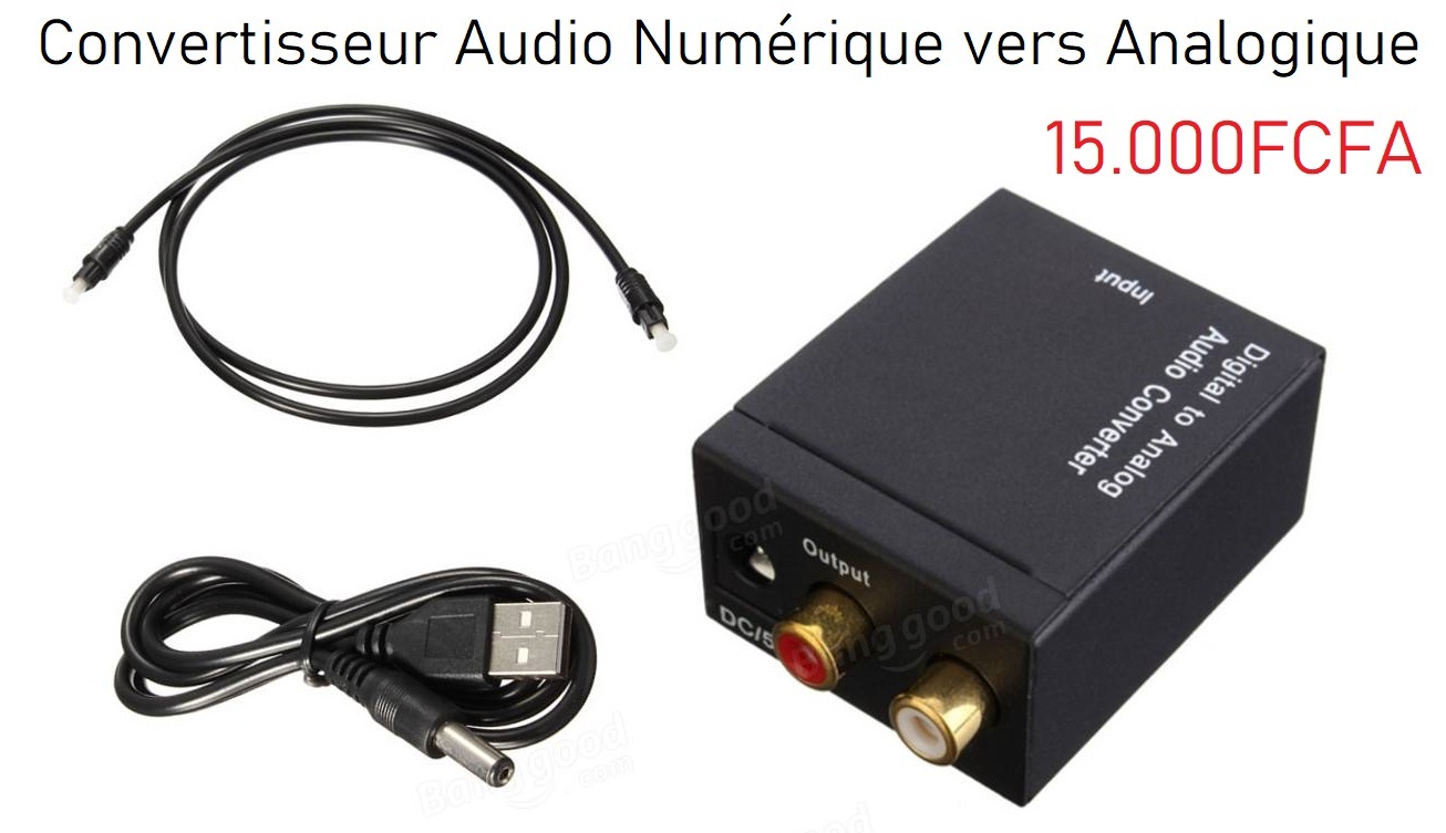 Convertisseur Audio Numérique vers Analogique