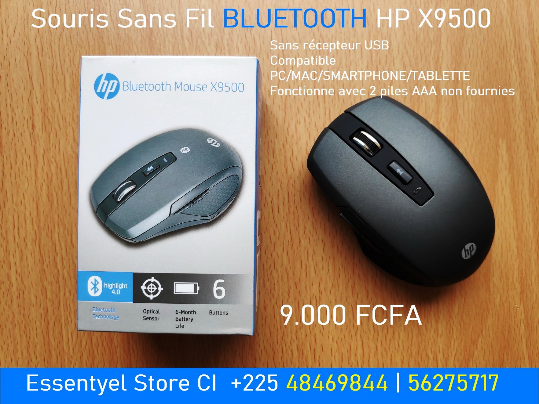 Souris Sans Fil Bluetooth