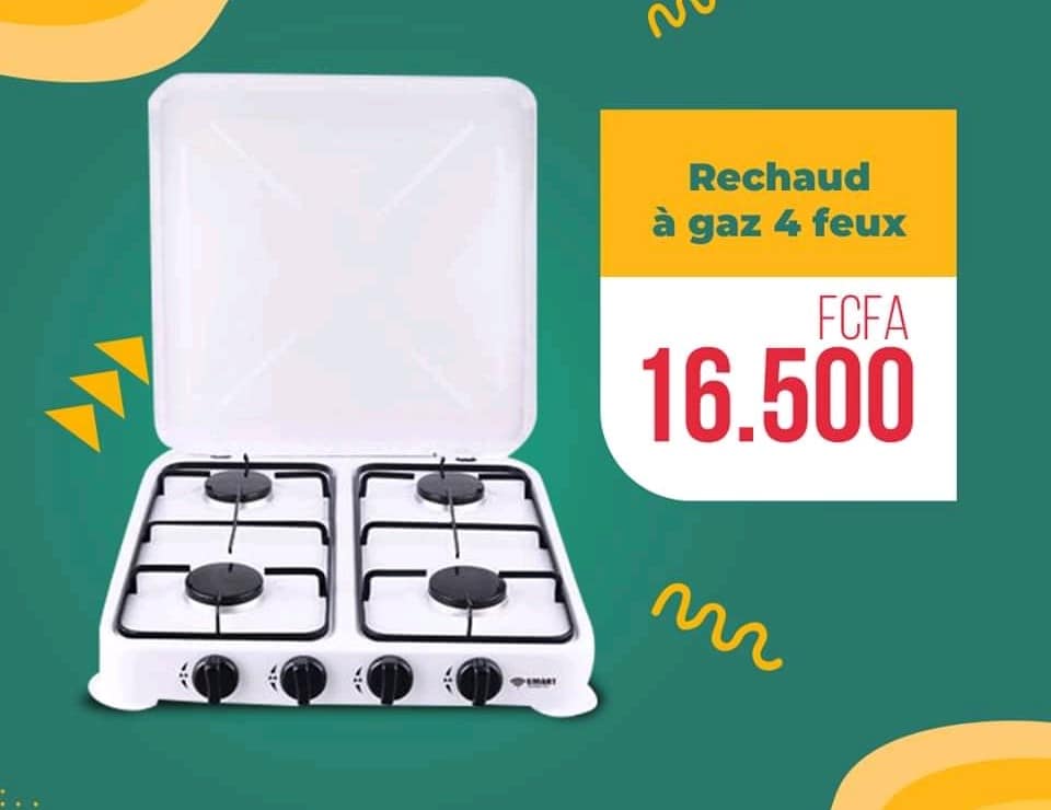 RECHAUD A GAZ 4 FEU