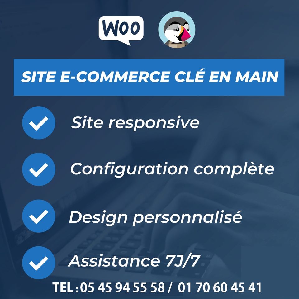 CREATION DE SITE WEB E-COMMERCE