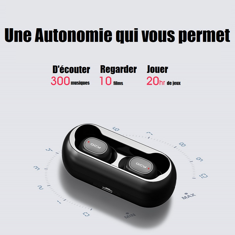 QCY écouteurs bluetooth T1C — photo 2