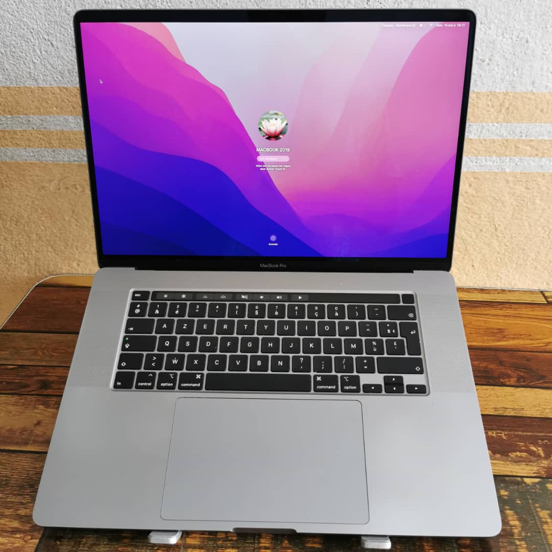 MacBook Pro 16pouce 2019
