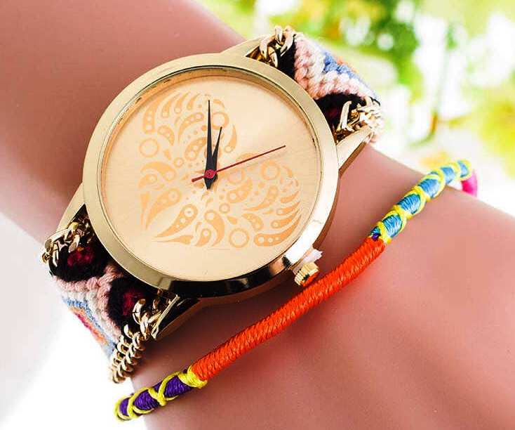 Bracelet-Montre Tressé — photo 4