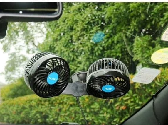 Ventilateur de Refroidissement à Double Tête de Voiture 12V — photo 3
