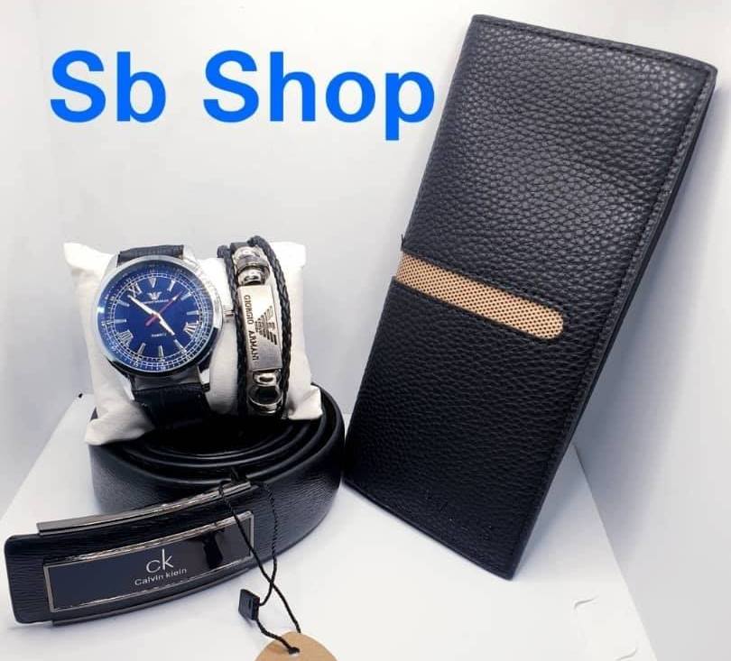 Ceinture, Porte Feuille, Bracelet et Montre — photo 8
