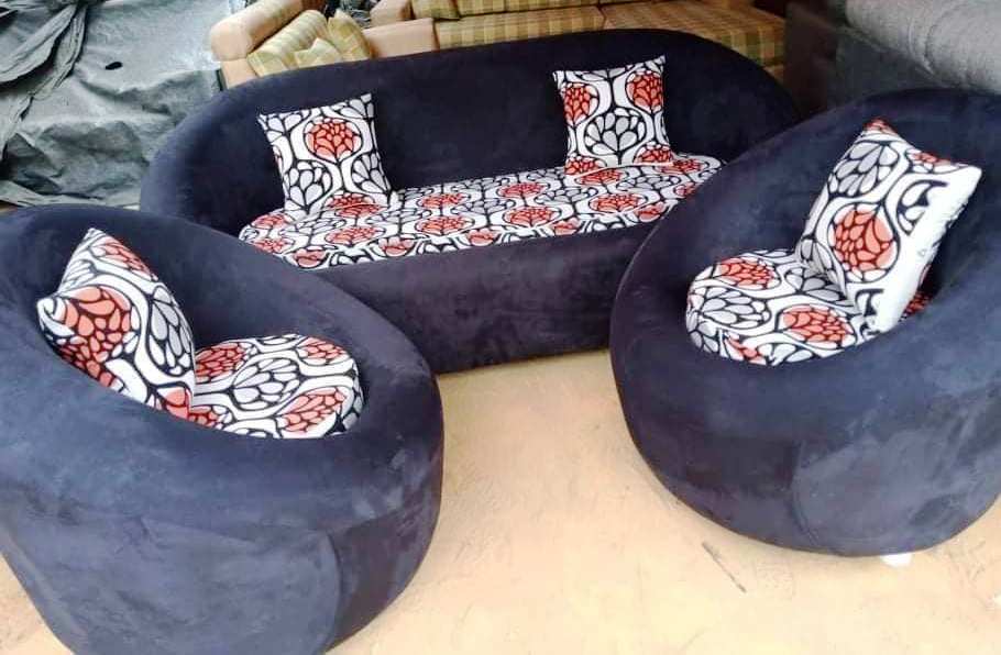Fauteuil de 5 Places en Tissu — photo 2