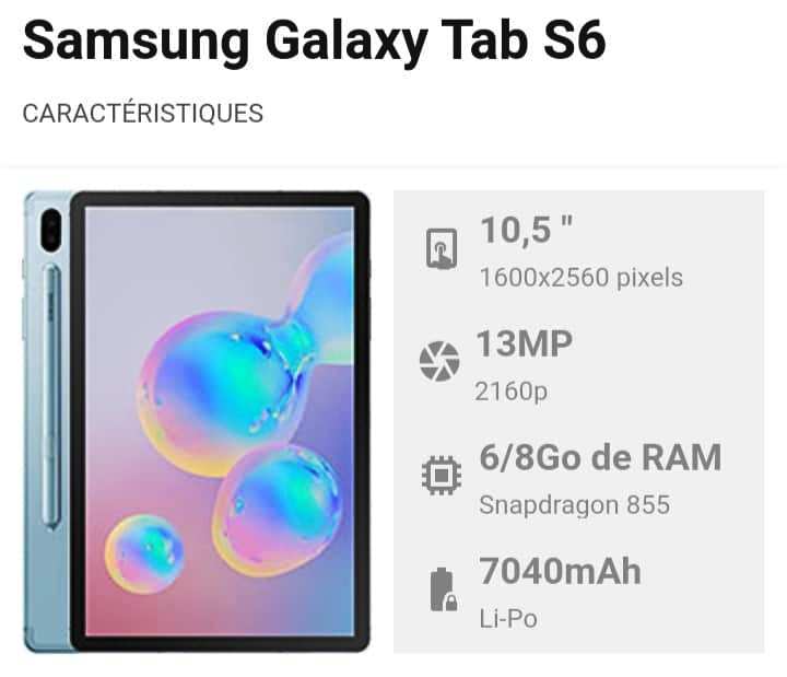 Samsung Galaxy Tab S6 — photo 2