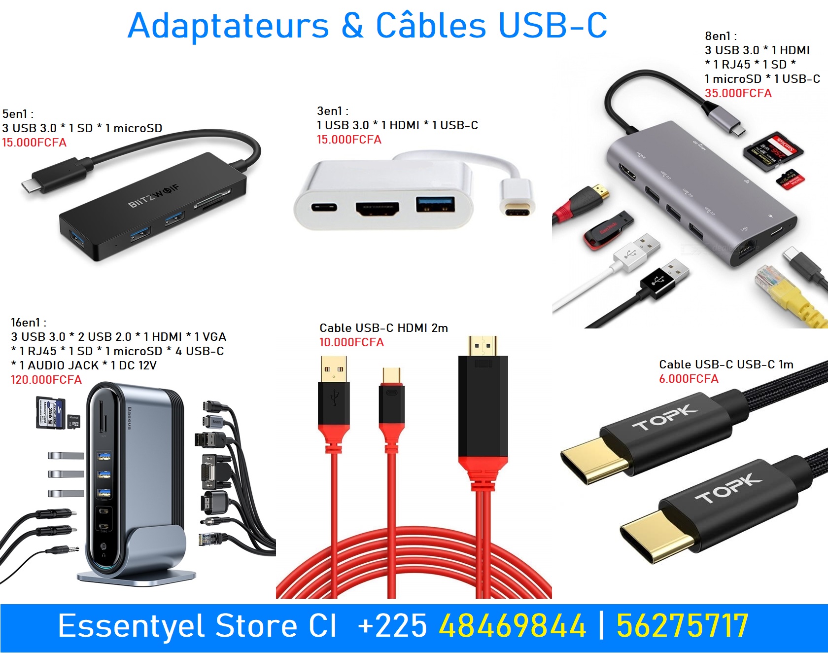 Adaptateur USB-C 8 en 1 — photo 2