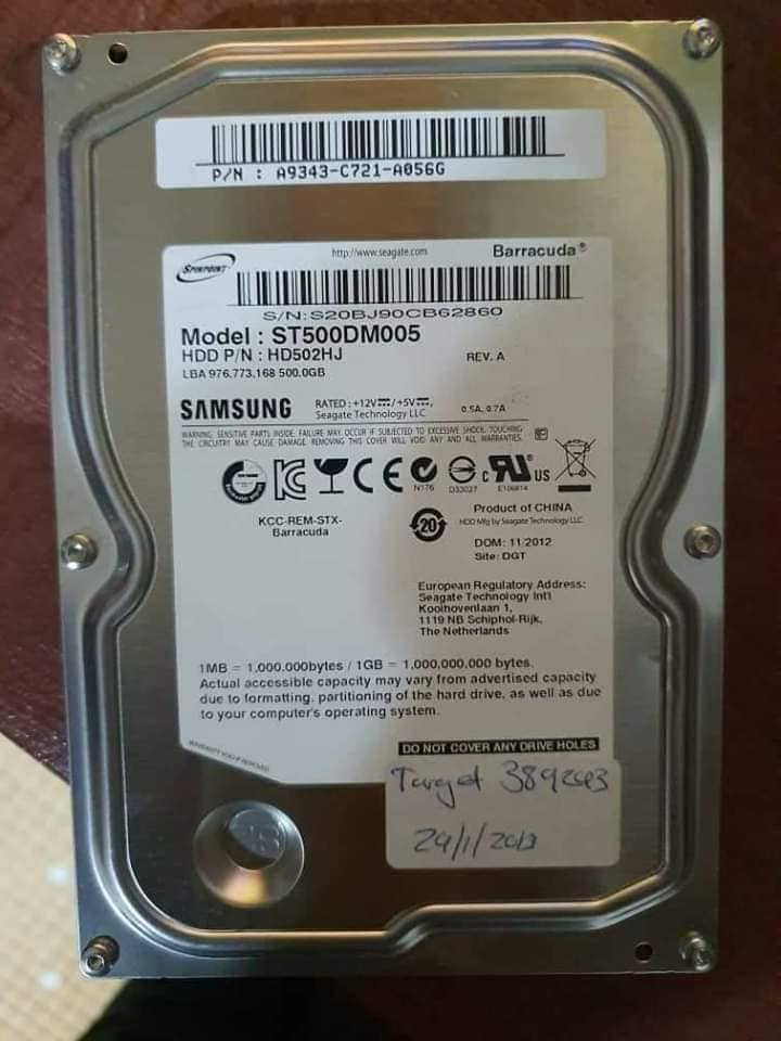 Disque Dur Interne PC Bureau