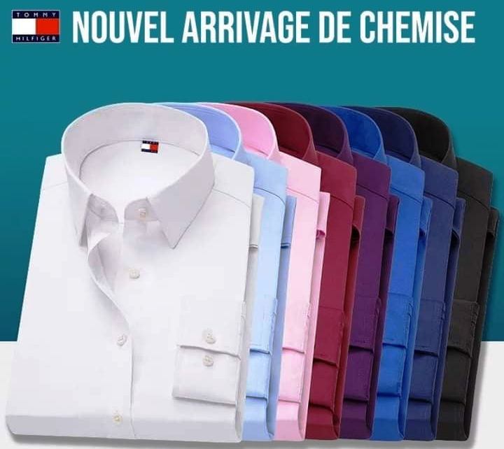 Chemises TOMMY HILFIGER 100% Coton — photo 9