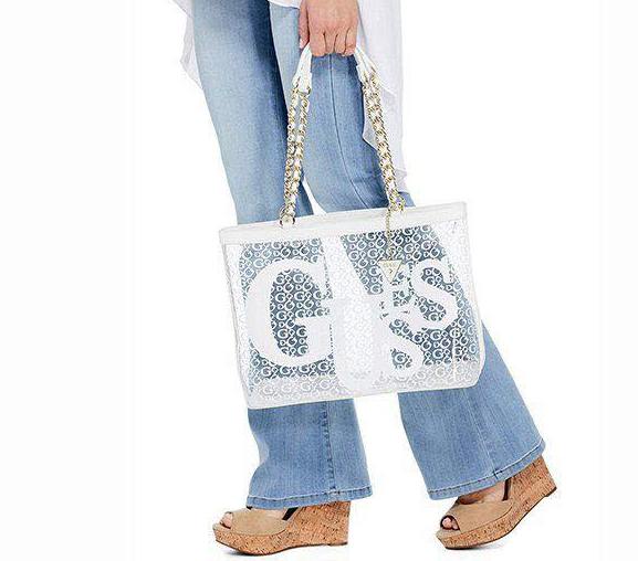 Sacs Guess Transparent — photo 3