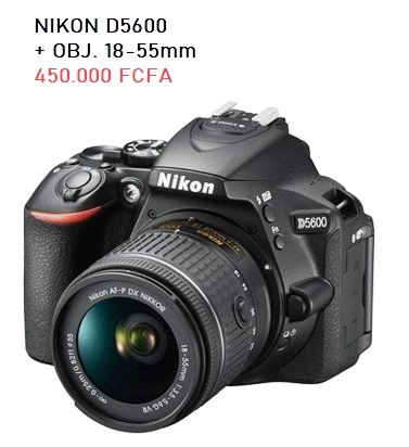 NIKON D5600 - OBJ. 18-55 mm