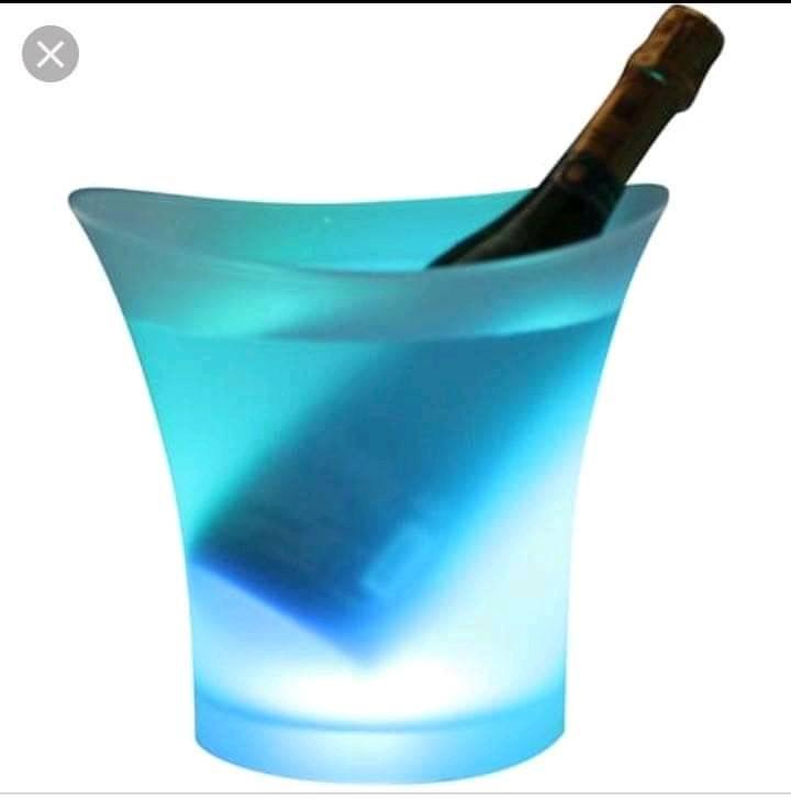 Seau à Glace Lumineux Led