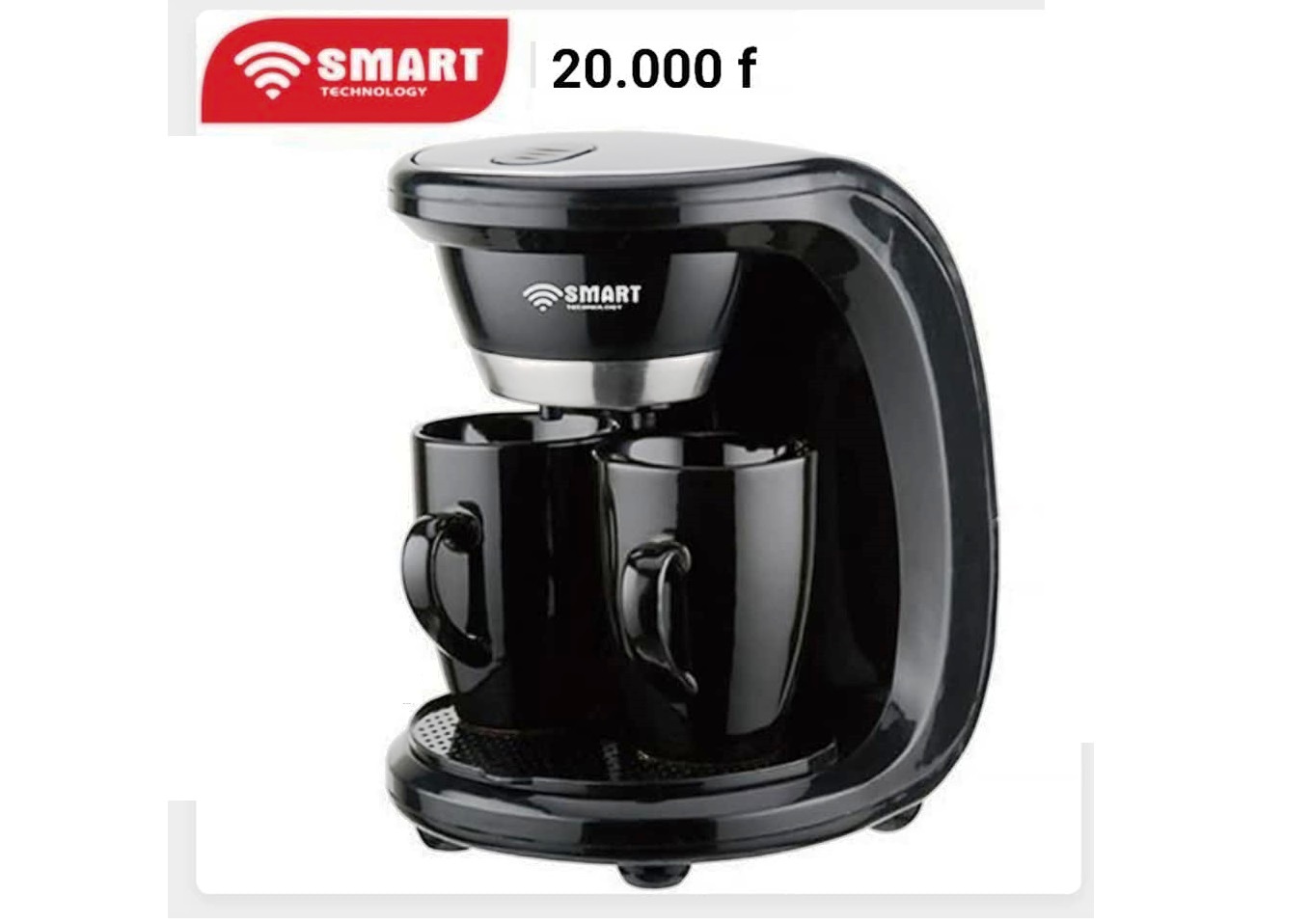 Machine à Café Avec 2 Tasses - 0.24L — photo 2