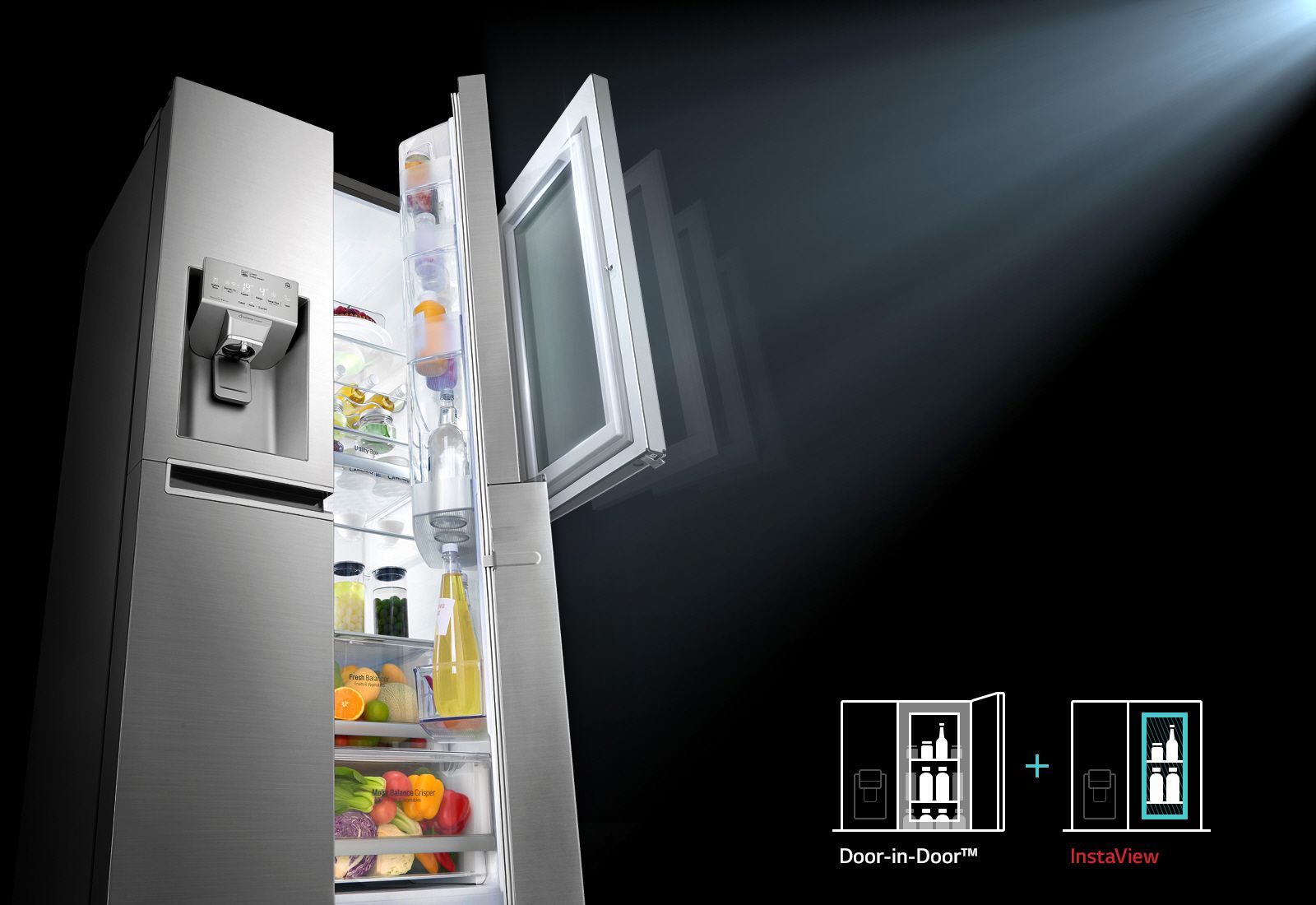 Refrigerateur Americain LG "Door In Door" — photo 6