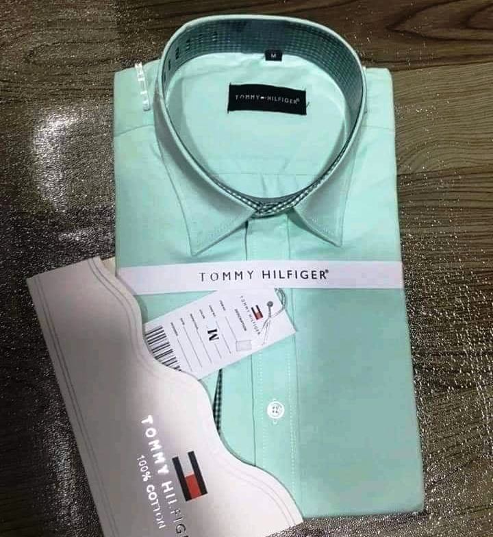 Chemises TOMMY HILFIGER 100% Coton — photo 2