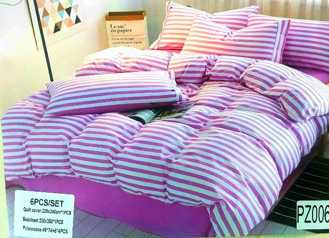 Housse d’Habillage de Couettes + Drap de Lit et 4 Taies — photo 3