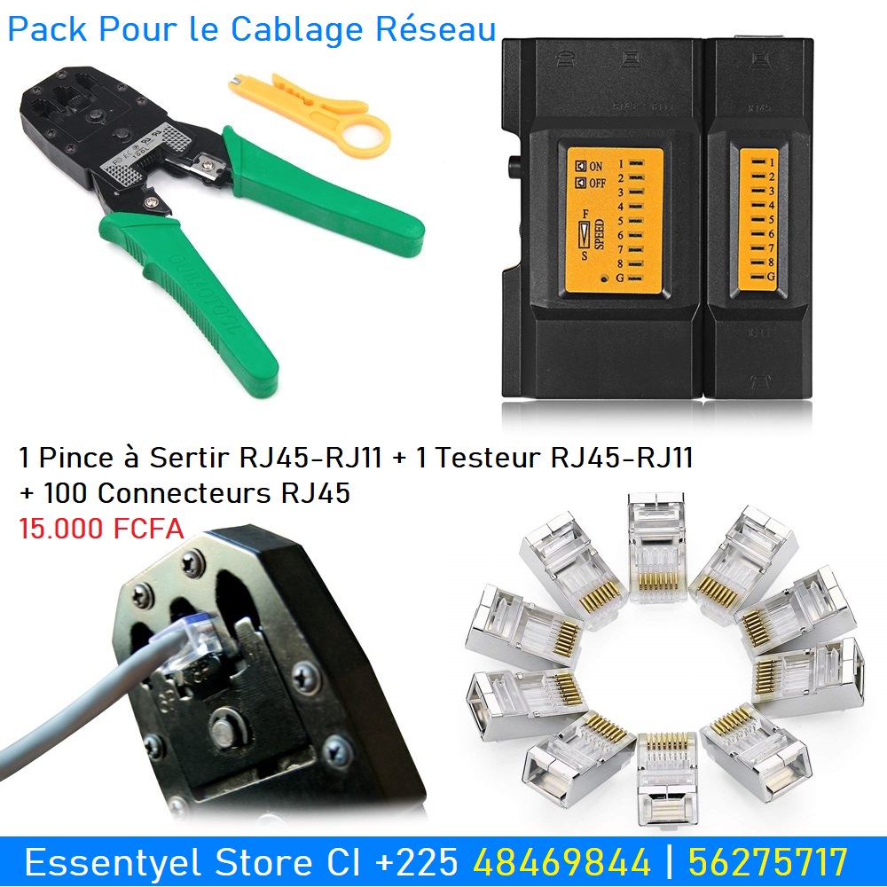 Pack Pour Le Câblage Réseau