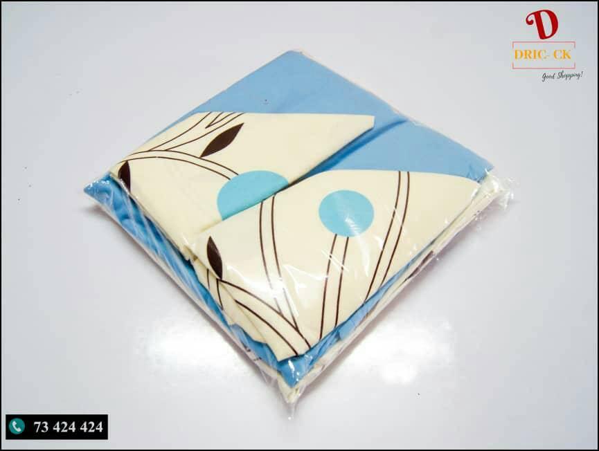 Draps 100 % Coton Glacé - 2,5 Places — photo 2