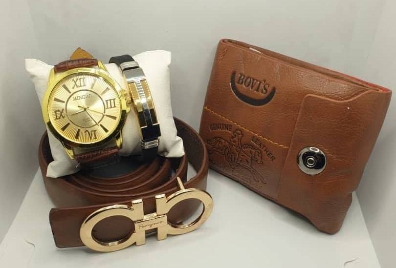 Ceinture, Porte Feuille, Bracelet et Montre — photo 9