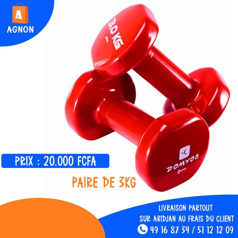 Paire de Haltere 3 Kg — photo 2