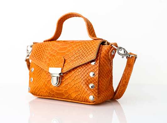 Mini Sac Croco Cartable — photo 6