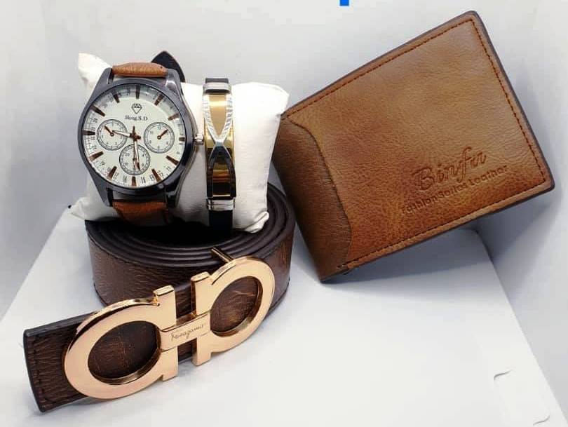Ceinture, Porte Feuille, Bracelet et Montre — photo 3