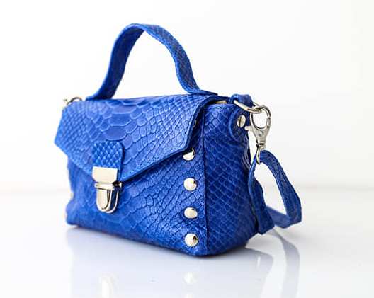 Mini Sac Croco Cartable — photo 4