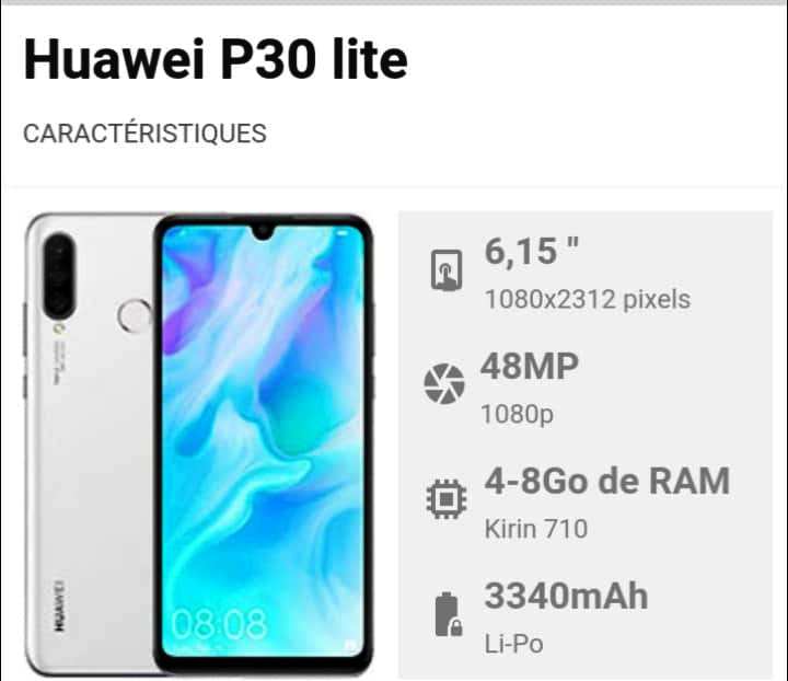 Huawei P30 Lite