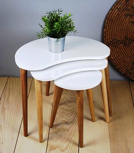Ensemble de 3 Tables — photo 2