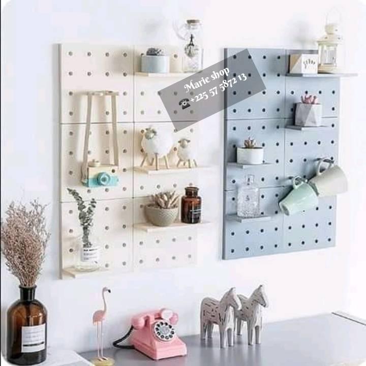 Supports muraux de décoration murale + cintres — photo 3