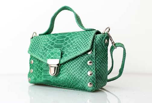 Mini Sac Croco Cartable — photo 14