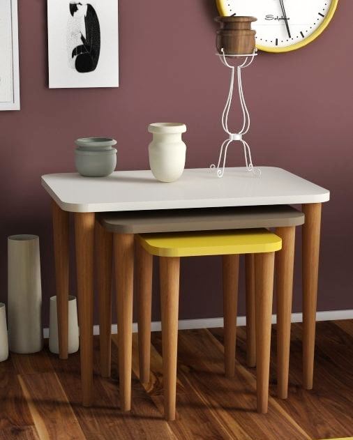 Ensemble de 3 Tables — photo 4