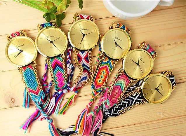 Bracelet-Montre Tressé